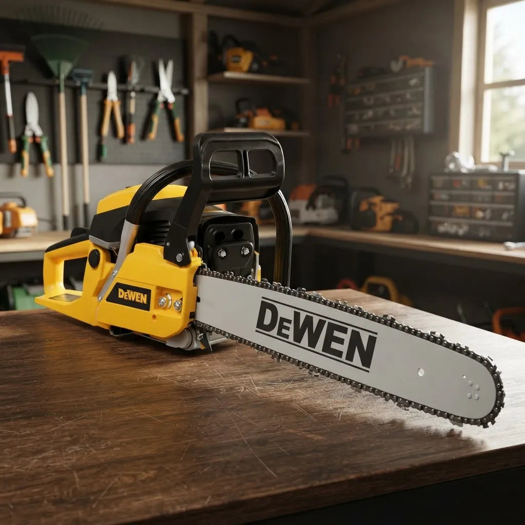 DEWEN MOTOSERRA A GASOLINA 52cc 20 POLEGADAS 3.0hp/2.2kw