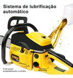 DEWEN MOTOSERRA A GASOLINA 52cc 20 POLEGADAS 3.0hp/2.2kw